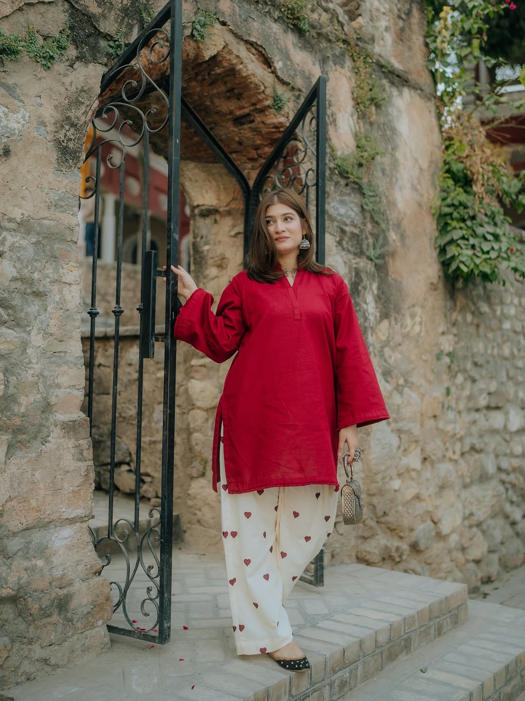 Heart Print Co-ord Set